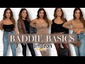 AMAZON BADDIE BASICS 💅🏼 (Winter Bougie on a Budget Try-On Haul) | Liz Thul - Midsize Fashion Haul