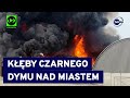 Ogromny poar skadowiska odpadw niebezpiecznych w siemianowicach lskich tvn24