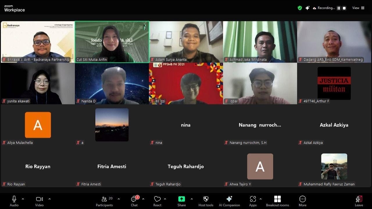 Life After Law School: Alumni HMI Hukum UGM Ungkap Tantangan di Dunia Kerja!