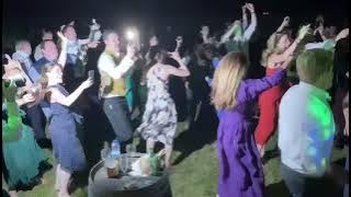 DJ James H in a field in Hampshire