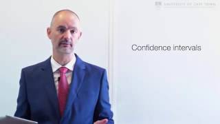 Interval estimation Confidence intervals