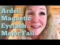 Trying Ardell Magnetic Lashes for the first time