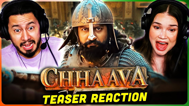 CHHAAVA Teaser Reaction! | Vicky Kaushal | Rashmika Mandanna | Akshaye Khanna