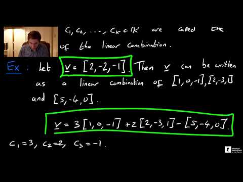 Linear Combinations of
