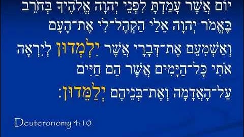 Understanding Hebrew verb structure - Part 1