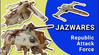 Jazwares Micro Galaxy Squadron Republic Attack Force Bundle Set Review