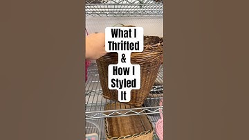 Transforming thrifted finds into… home decor | thrifted vs styled | DIY | thrift finds | Upcycling