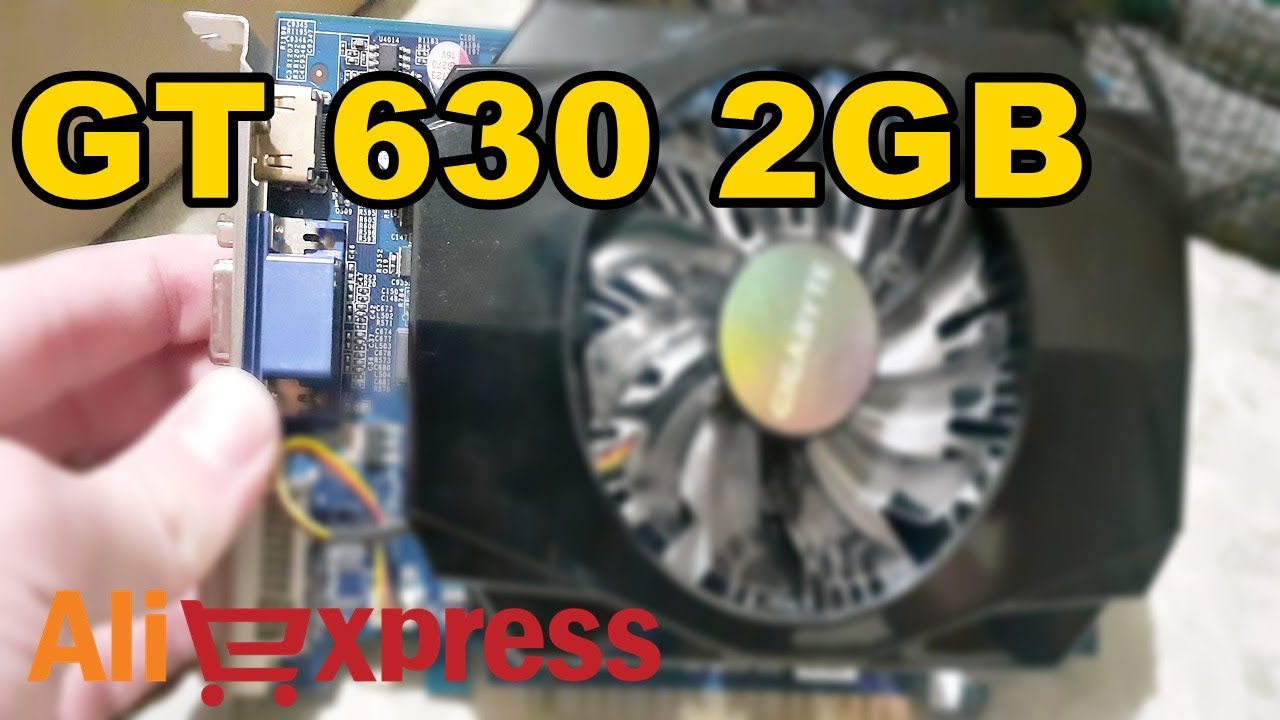 Placa de Vídeo GT 630 com 2GB do Aliexpress Unboxing e primeiras ...