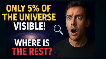 🌌 95% of the Universe Is Invisible | Dark Matter & Dark Energy Explained ⚡