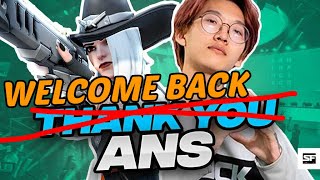 Welcome back ANS