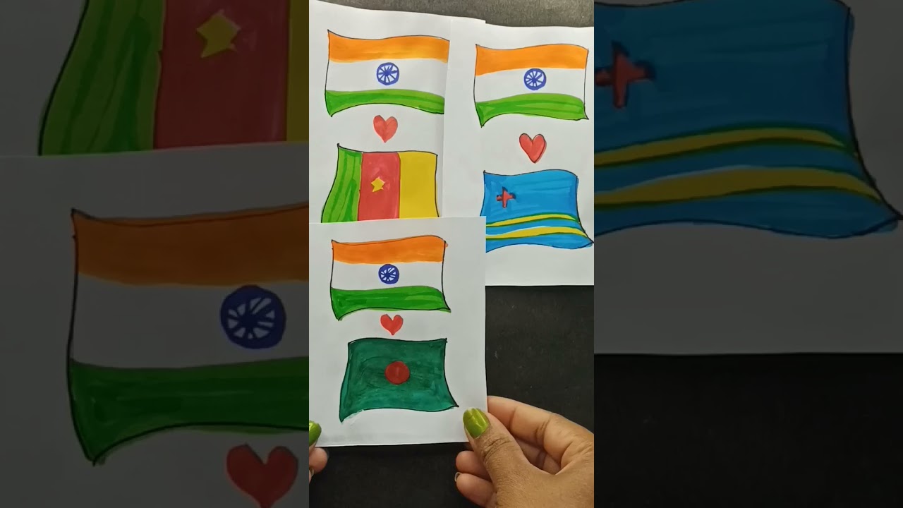 Flag drawing 