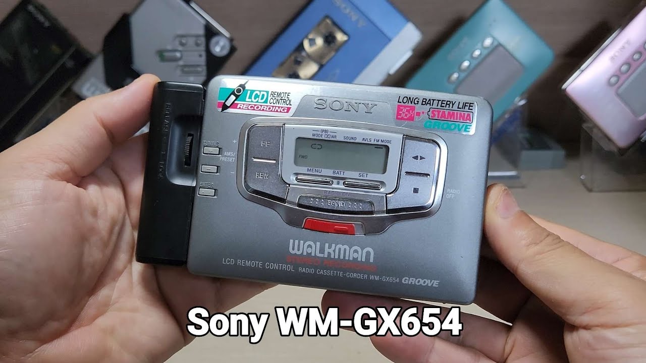 Sony WM-GX654 Cassette Player Walkman - YouTube