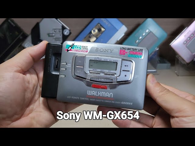 Sony WM-GX654 Cassette Player Walkman - YouTube