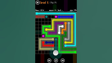 Flow Free 13X13 Jumbo Pack walkthrough level 8