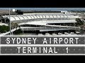 Sydney airport  terminal 1  arrival  departure