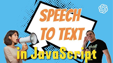 Speech To Text with OpenAI Whisper in Javascript