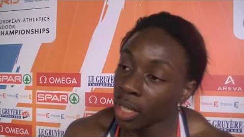 Bernice Wilson (GBR) after 60m first round