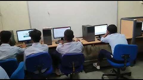 My Computer Lab for COPA Trade.                   (Govt ITI JIND)