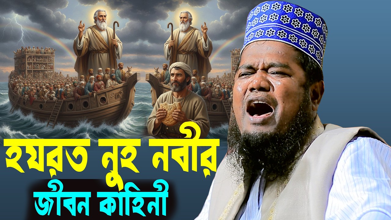 নুহ নবীর জীবন কাহিনী ওয়াজ ক্বারী রুহুল আমিন সিদ্দিকী#sunnah_waz_hd_media