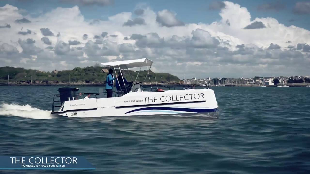 The Collector : an eco-friendly clean-up vessel to prevent waste from reaching the high seas.