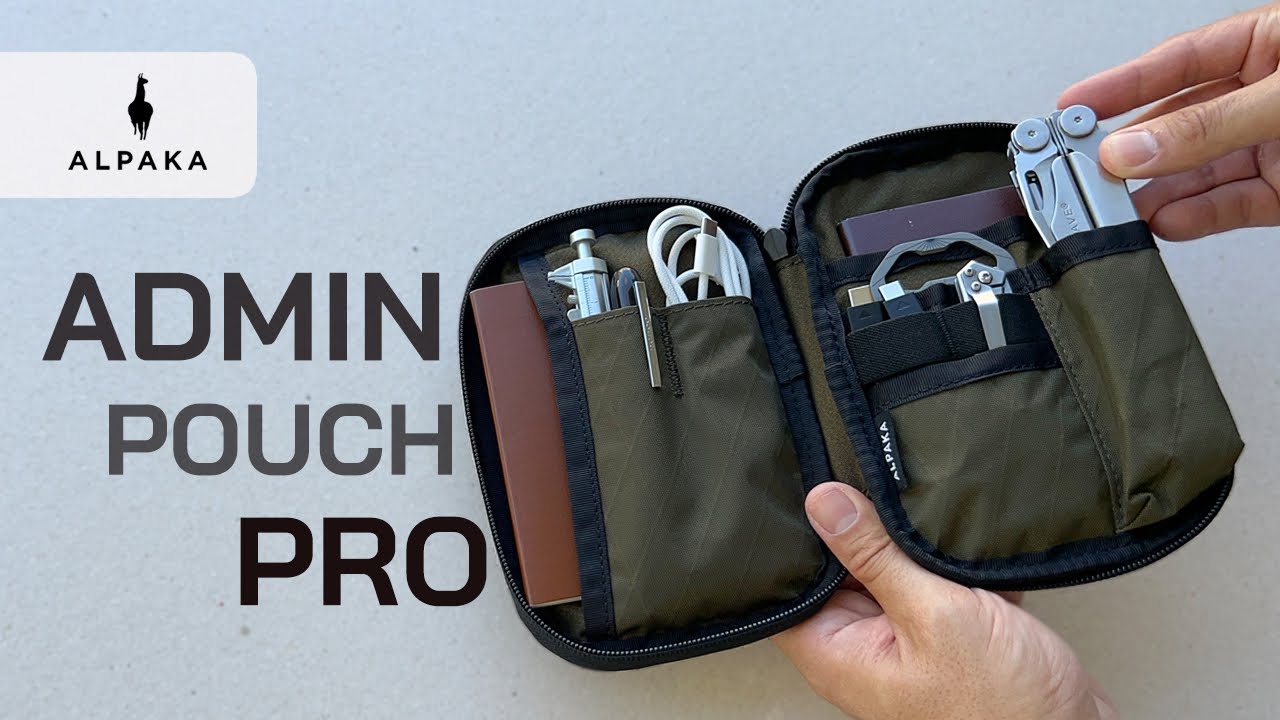 Alpaka Admin Pouch Pro Review | Compact EDC Pocket Organizer 