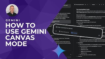 How to Use Gemini Canvas Mode: From Docs to Dynamic Web Apps