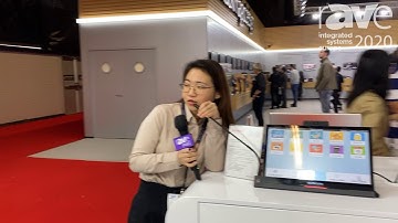 ISE 2020: Gonsin Demos Its Desktop Paperless Conference System with ASR System