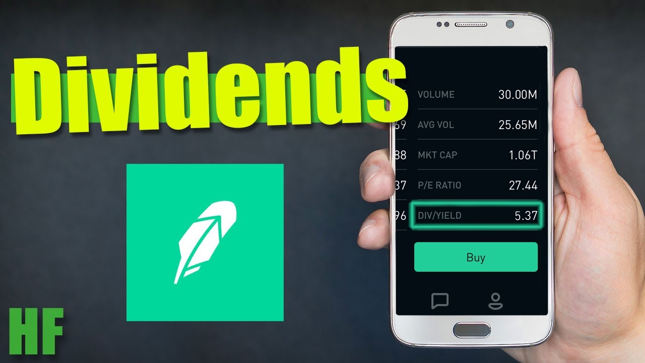 Dividend Basics with the Robinhood App - YouTube