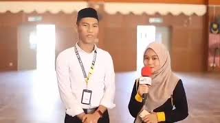 🇲🇾 Terlalu nervous sampai tolak member sebelah - Lawak Budak Sekolah 2020