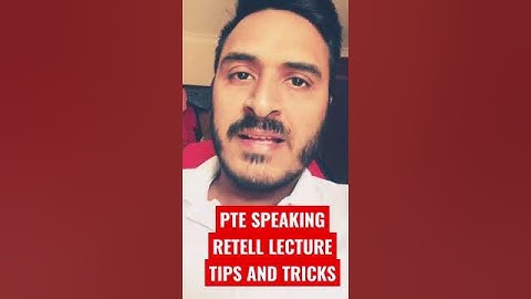 PTE SPEAKING RETELL LECTURE TIPS AND TRICKS BY NIKHIL || PTE BY NIKHIL || #nikhilpte #shorts