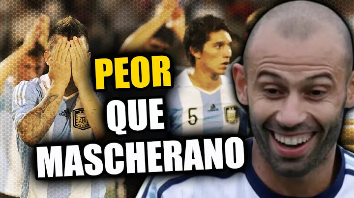 Ni Mascherano se animó a tanto | El fracaso del Sub 20 argentino jugando como local
