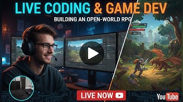 LIVE CODING & GAME DEV: Building an Open-World RPG from Scratch! 🚀