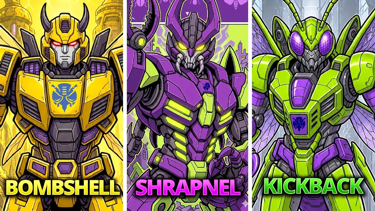 Every Insecticon in Transformers EXPLAINED - YouTube