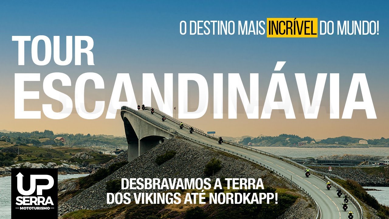 A viagem mais incrível do planeta. Da Alemanha ao norte da Escandinávia de moto entre amigos!