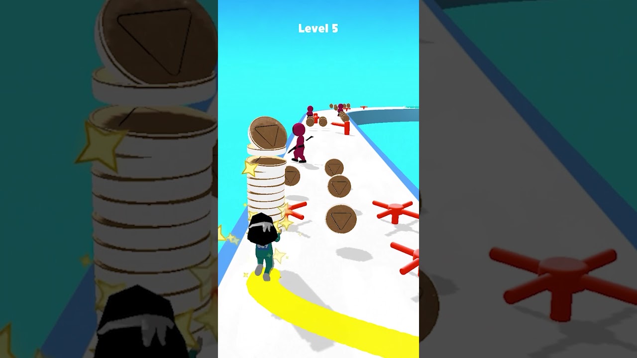 Stack Candy Challenge 🦑🍙🦑 All Levels Gameplay Trailer Android,ios New Game   6