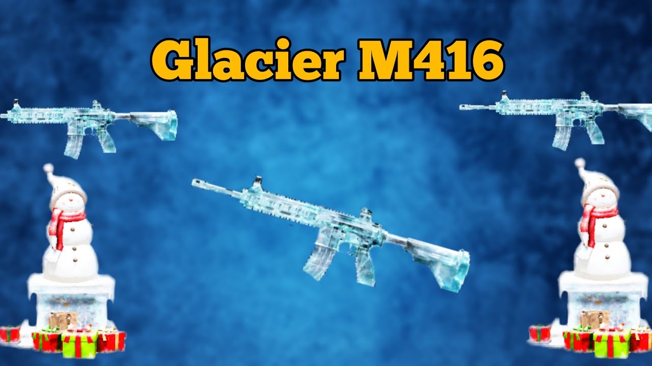 Finally 2 Glacier M416 After 4 years in Pubg Mobile | Glacier M416 ...