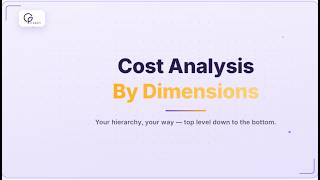 Cost Analysis By Dimensions