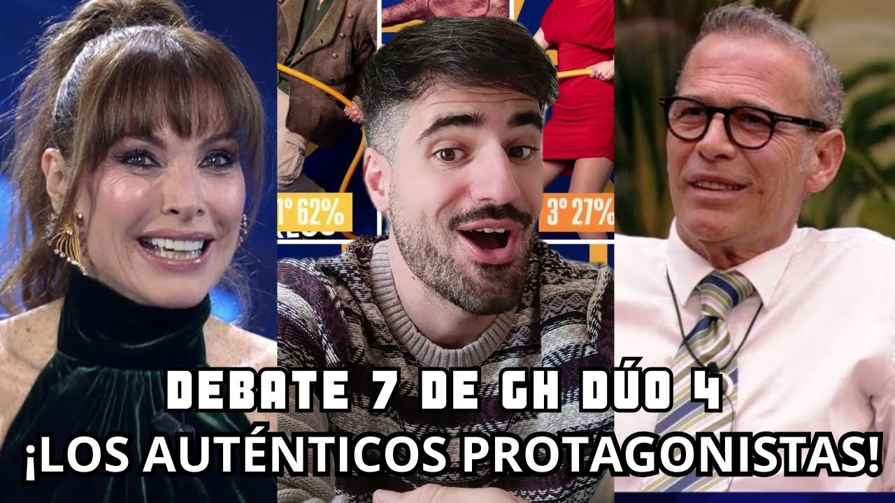 DEBATE 7 de GH DÚO: ¡CRISTINA y CARLOS son los AUTÉNTICOS PROTAGONISTAS! - Hablamos de tele