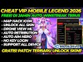 CHEAT ML TERBARU 2026 ANTI BANNED – MOD MENU MAP HACK MOBILE LEGENDS UNLOCK ALL SKIN GRATIS
