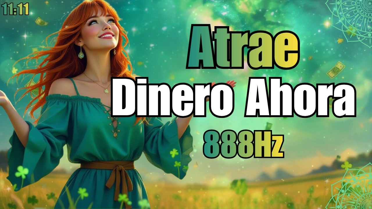 ATRAE DINERO HOY MISMO 💸 Música para Atraer Abundancia y Riqueza 💚 ...