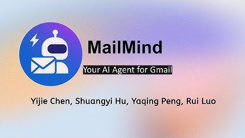 MailMind demo -- Google Chrome Built-in AI Challenge 2025