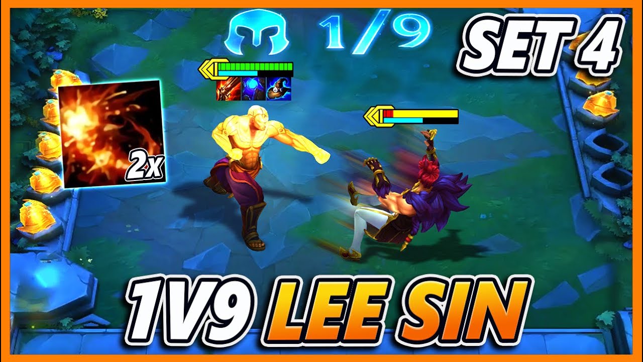 MAGE LEE SIN KICKS PEOPLE OFF THE MAP EVERY SECOND!! (FUNNY BUILD) -  BunnyFuFuu | TFT | SET 4 - YouTube