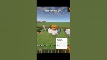 Minecraft Logic That Makes No Sense 😂 | Funny Minecraft Moments
