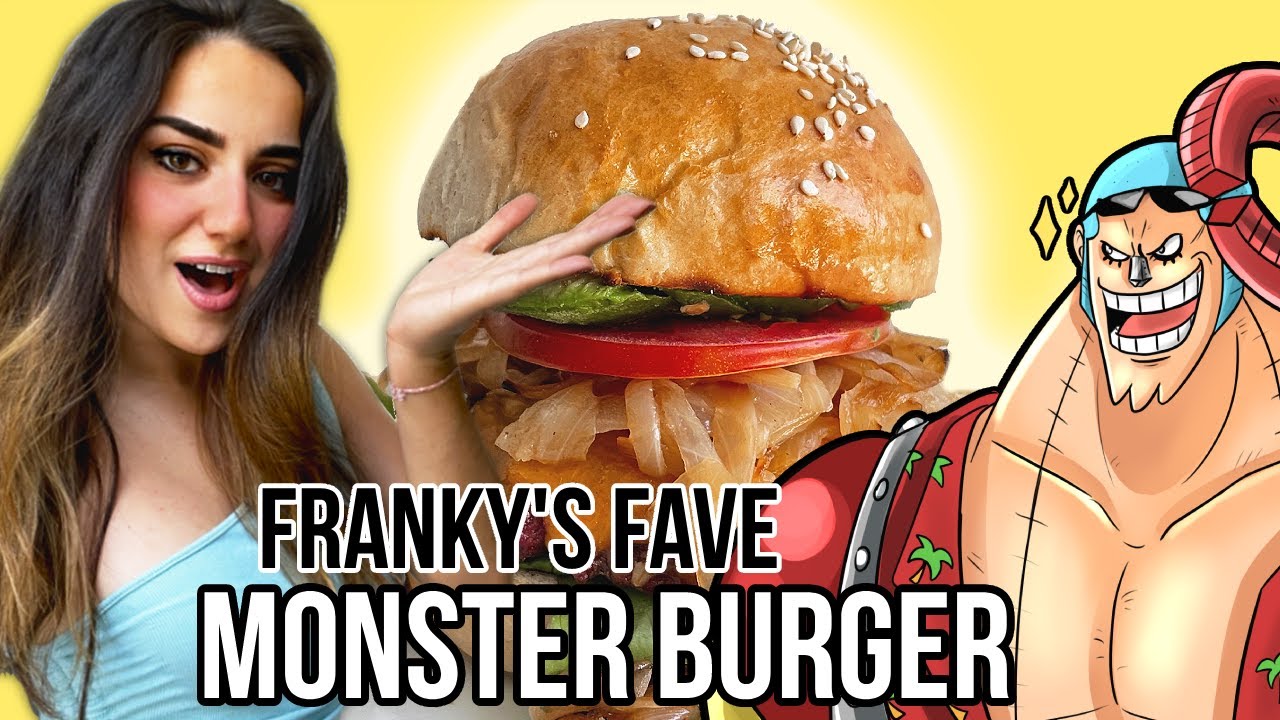 Franky's Favorite Meal: MONSTER BURGER | Sanji's Recipes - YouTube