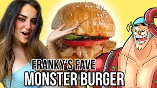 Franky's Favorite Meal: MONSTER BURGER | Sanji's Recipes screenshot 4