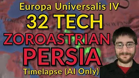 I gave Zoroastrian Persia 32 Tech and the AI made Unicorns | EU4 AI Only