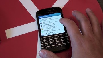 How to unlock your BlackBerry Q10