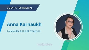Testimonial by Anna Karnaukh, co-founder and CEO at Treegress