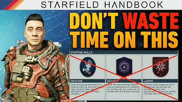 Create Your PERFECT Character Faster | Backgrounds Traits Skills | Starfield Handbook
