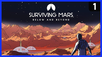 ASTEROIDS and UNDERGROUND CAVERNS ► Surviving Mars BELOW AND BEYOND Ep 1 ► New Strategy Game 2021